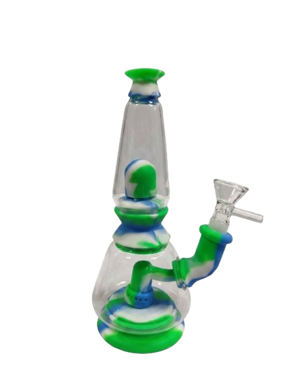 Crystal Dome Hybrid Silicone Bong
