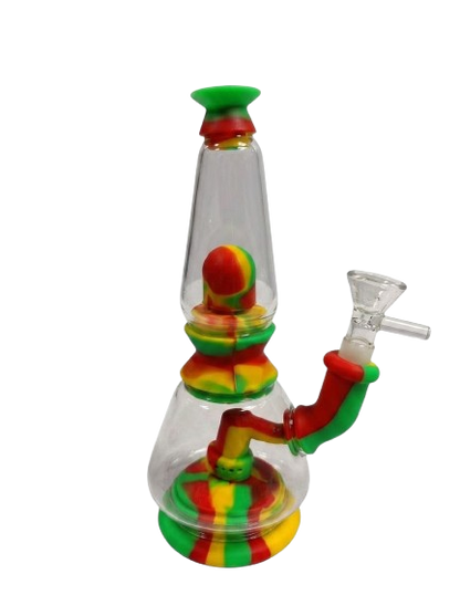 Crystal Dome Hybrid Silicone Bong