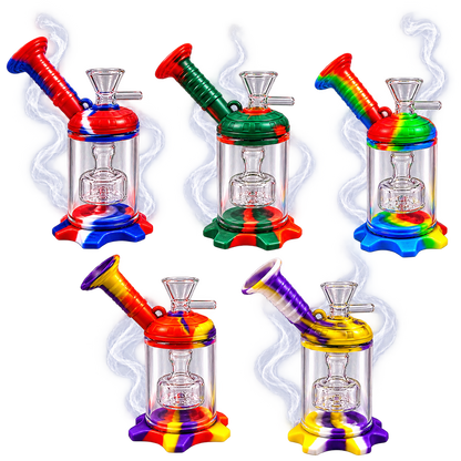 Tie-Dye Titan Hybrid Bong